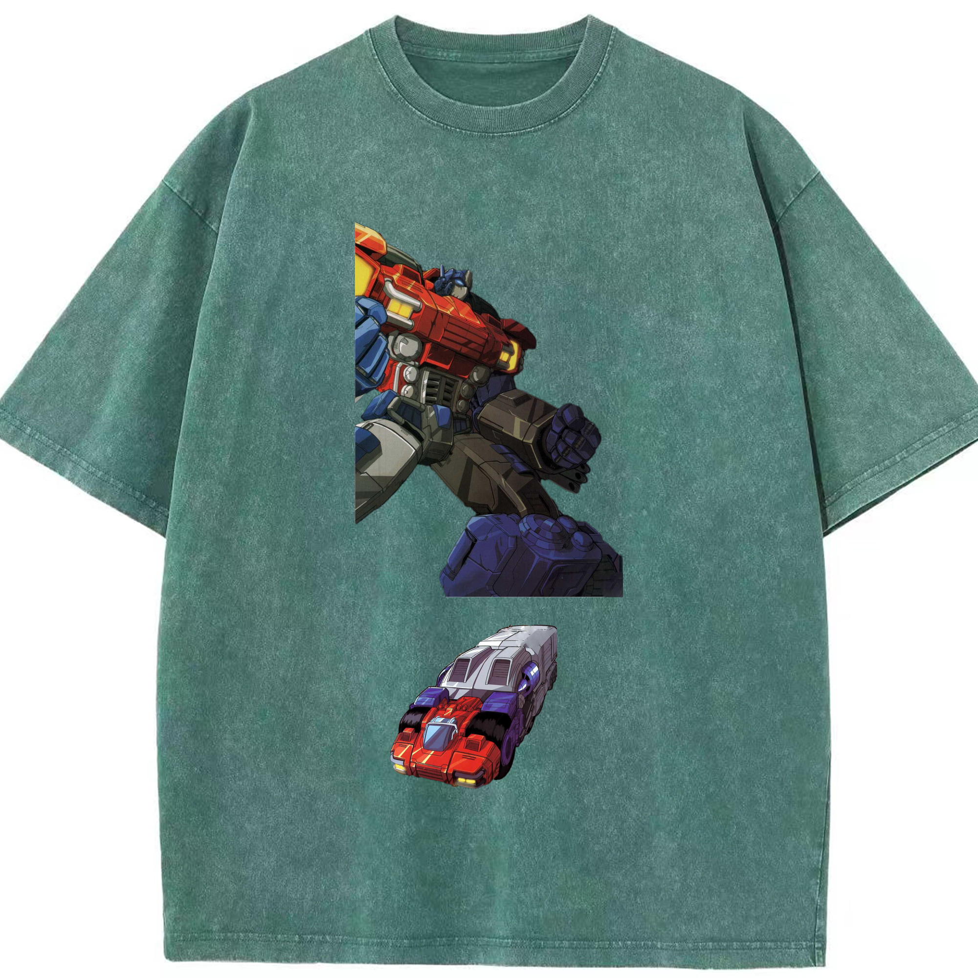 （画像用）  綿100% ヴィンテージ風 半袖Tシャツ（フロントプリント）